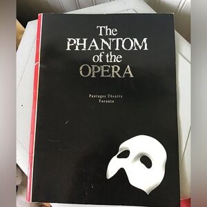 1992 P H A N T O M of the Opera Play Bill Pantages T H E A T E R Toronto